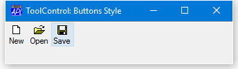 toolcontrol style buttons nlf on w10