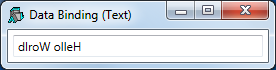 data binding text xaml 2