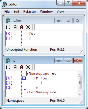 changing scripts